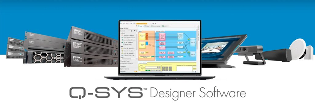 Q-SYS Designer Software System Installation - Miami, Fort Lauderdale